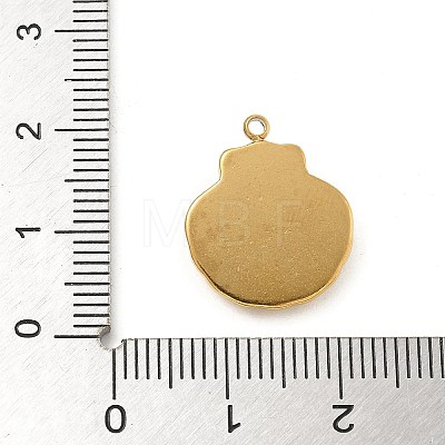 304 Stainless Steel Pendants STAS-I322-26G-03-1