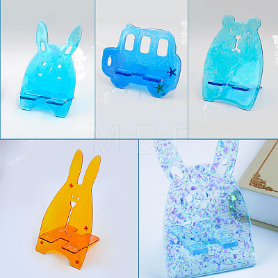 Cartoon Mobile Phone Holder Silicone Molds Sets DIY-TA0008-85-1