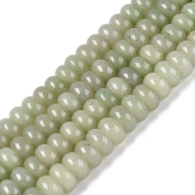 Natural White Jade Beads Strands G-Q613-01F-13-1