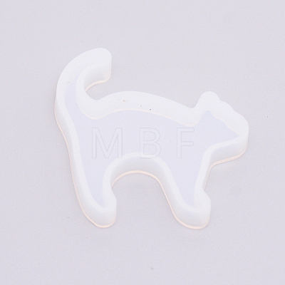 DIY Stretching Cat Silicone Molds DIY-TAC0008-33-1