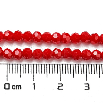 Opaque Glass Beads Stands X-EGLA-A035-P4mm-D16-1