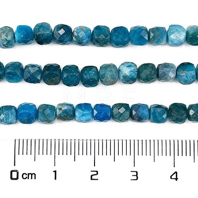 Natural Apatite Beads Strands G-E560-A07-4mm-A-1