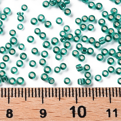 11/0 Grade A Transparent Glass Seed Beads X-SEED-Q007-F51-1