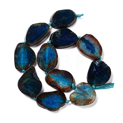 Natural Agate Beads Strands G-F719-26D-1
