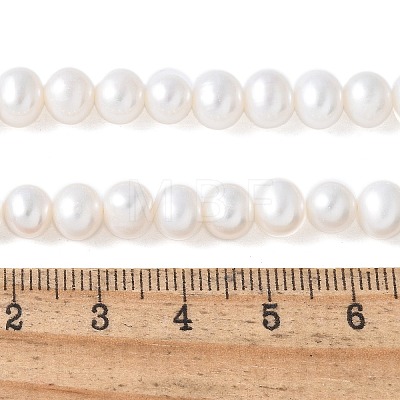 Natural Cultured Freshwater Pearl Beads Strands PEAR-I007-07O-04A-1