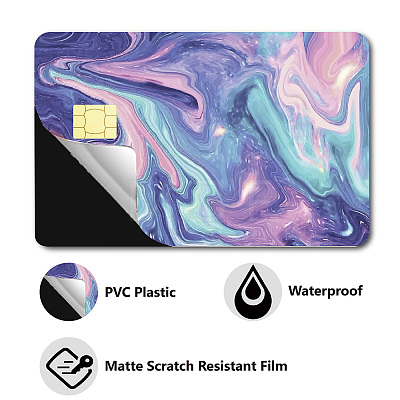PVC Plastic Waterproof Card Stickers DIY-WH0432-007-1