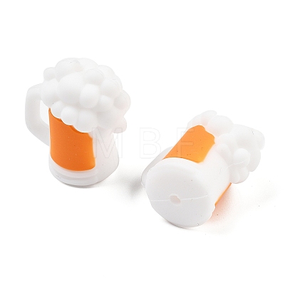 Father's Day Silicone Beads SIL-V006-02B-1