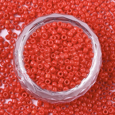 Baking Paint Glass Seed Beads SEED-S042-05A-05-1