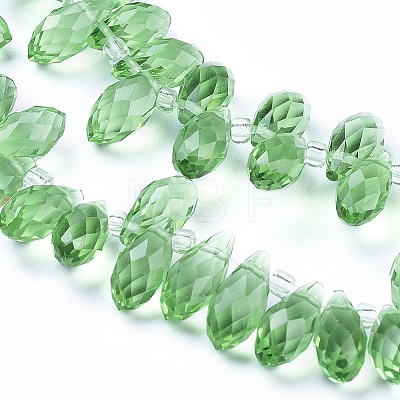 Crystal Glass Beads Strands GLAA-D033-19-1
