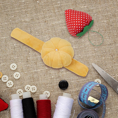 HOBBIESAY 1Pc Cotton & Cloth Needle Pin Cushions DIY-HY0001-81-1