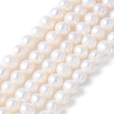 Natural Cultured Freshwater Pearl Beads Strands PEAR-I007-07O-06A-1