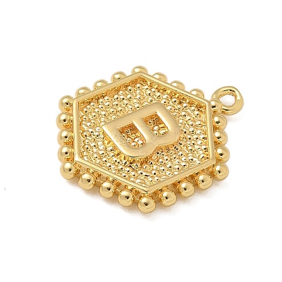 Brass Pendants KK-B126-01G-B-1