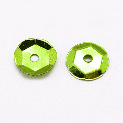 Plastic Paillette Beads PVC-A001-10mm-02-1