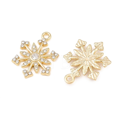 Christmas Alloy Rhinestone Pendants FIND-B059-06G-03-1