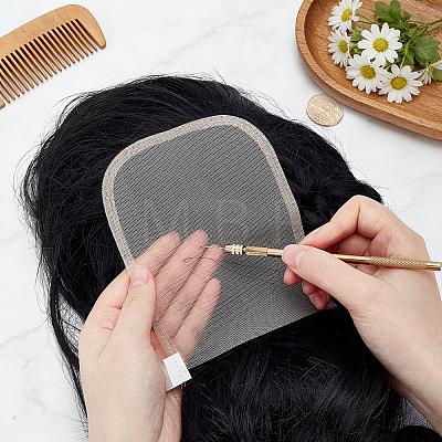 6Pcs Lace Wig Caps AJEW-GA0010-63-1