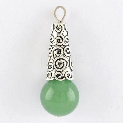 Natural & Synthetic Mixed Stone Pendants G-Q459-01-1