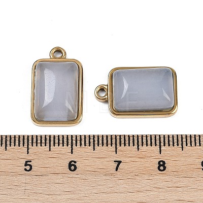 Natural Grey Aventurine Pendants STAS-K291-04G-09-1