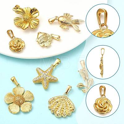 1Pc 304 Stainless Steel Rhinestone Pendants STAS-FS0002-32-1