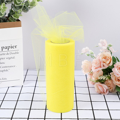 22M Polyester Tulle Fabric Rolls PW-WG87334-06-1