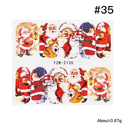 Christmas Series Nail Art Full-Cover Sticker MRMJ-Q058-2135-1