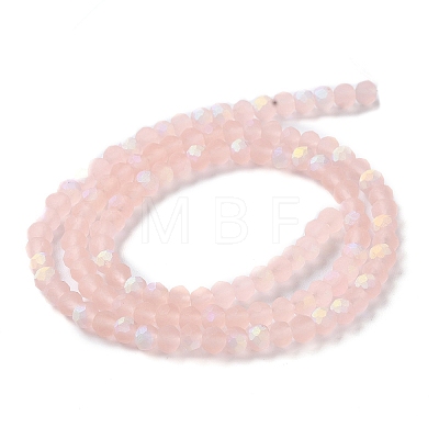 Transparent Glass Beads Strands EGLA-A044-T6mm-MB22-1