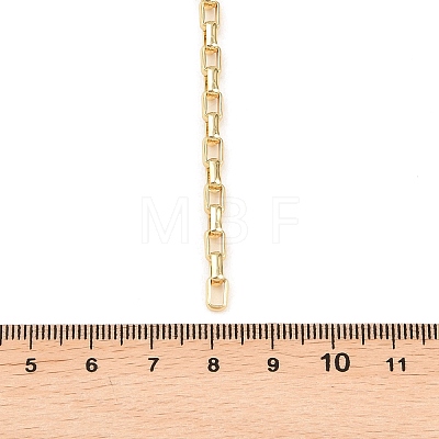 Brass Box Chain Y Lariat Necklaces NJEW-H087-05G-1