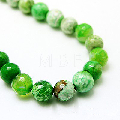 Natural Fire Crackle Agate Beads Strands G-D210-4mm-M1-1