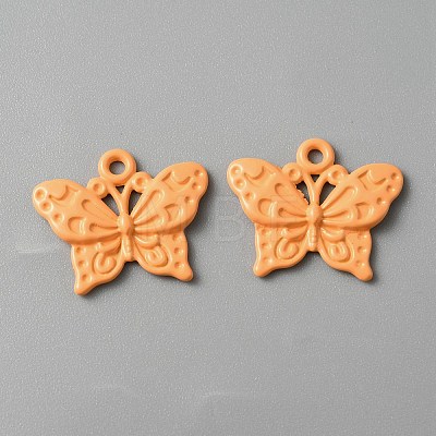 Baking Painted Alloy Pendants FIND-TAC0011-82G-1