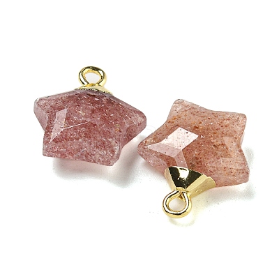 Gemstone Pendants G-P540-01G-1