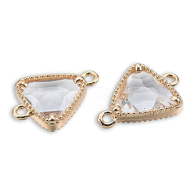 Transparent K9 Glass Connector Charms LS-GLAA-N038-60-F13-1