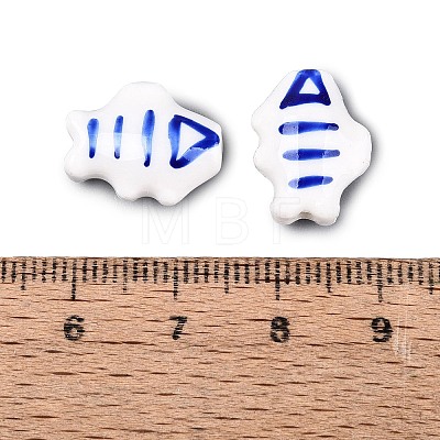 Handmade Porcelain Beads PORC-Q007-09B-1