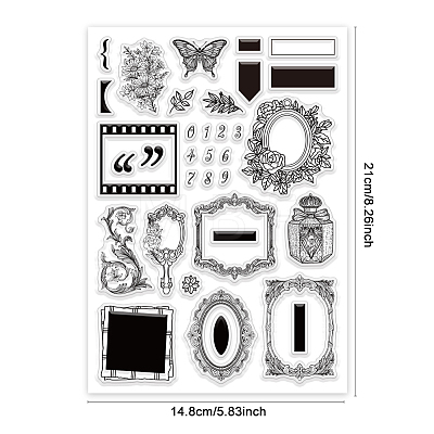 Custom PVC Plastic Stamps DIY-WH0371-0217-1