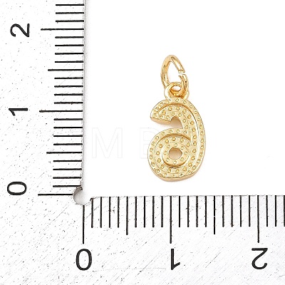 Brass Charms KK-G544-10G-06-1
