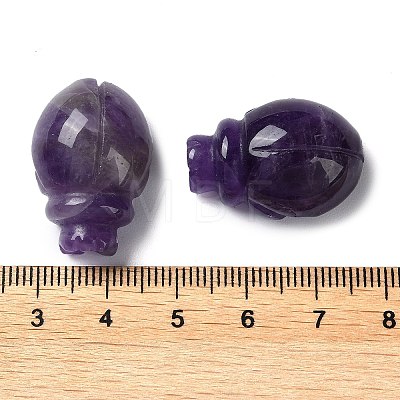 Natural Amethyst  Carved Healing Figurines G-B062-02C-1