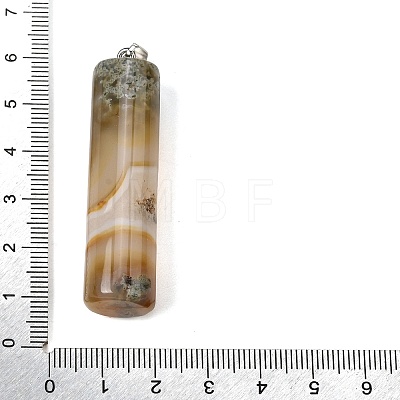 Natural Agate Big Pendants G-F820-11D-1