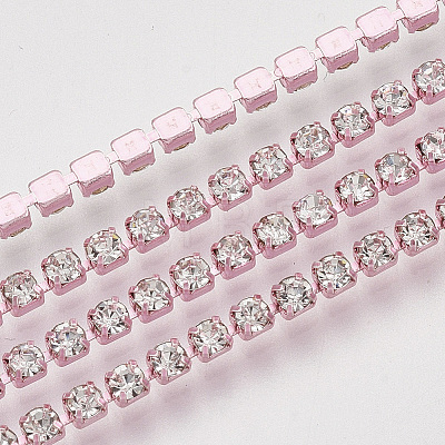 Electrophoresis Iron Rhinestone Strass Chains CHC-Q009-SS6.5-A02-1-1