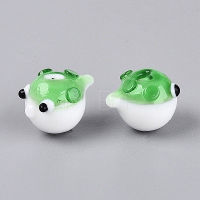 Handmade Lampwork Beads LAMP-Q039-12H-1