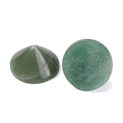 Natural Green Aventurine Cabochons G-Q184-01C-1