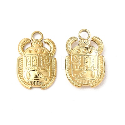 Ion Plating(IP) 304 Stainless Steel Pendants X-STAS-L268-035G-1