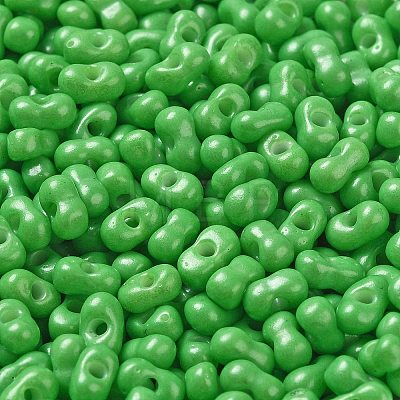 Baking Paint Glass Seed Beads SEED-K009-01A-15-1