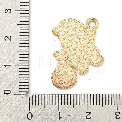 Christmas Theme Alloy Enamel Pendants ENAM-I060-01B-1