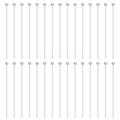 925 Sterling Silver Ball Head Pins STER-BC0002-16B-1
