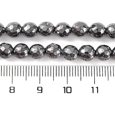 Terahertz Stone Beads Strands G-H027-H01-01-1