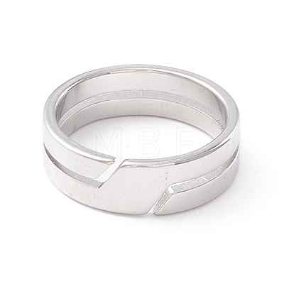 304 Stainless Steel Finger Ring RJEW-Z013-01P-1