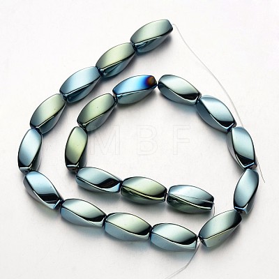 Electroplate Non-magnetic Synthetic Hematite Beads Strands G-F300-11A-1