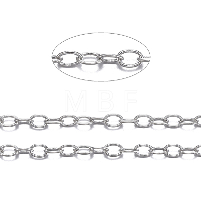 Brass Cable Chains CHC-034Y-P-1