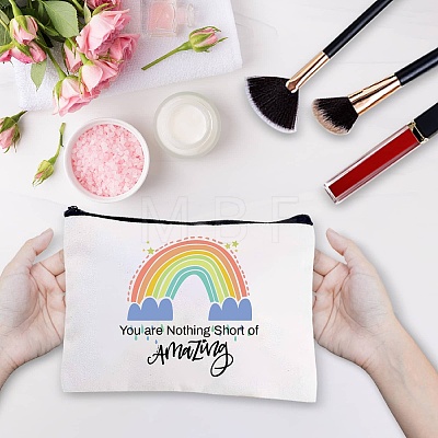 Polycotton Canvas Stroage Bags ABAG-WH0029-106-1