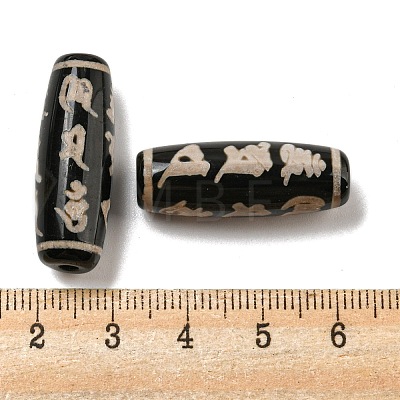 Tibetan Style dZi Beads Strands G-P526-B08-1