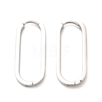 202 Stainless Steel Hoop Earrings EJEW-C076-06G-P-1