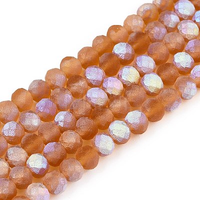 Transparent Glass Beads Strands LS-EGLA-A044-T4mm-MB04-1